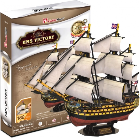 CubicFun 3D puzzle Plachetnica HMS Victory