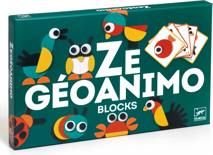 Djeco drevená skladačka geometrické tvary