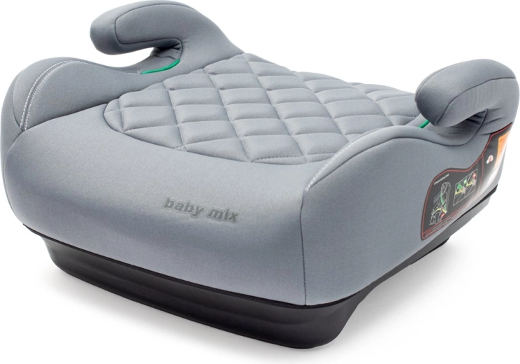 Baby Mix Hero i-Size podsedák do auta sivý