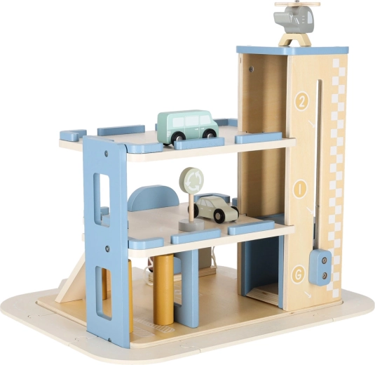 Funkčný výťah pre autá medzi poschodiami