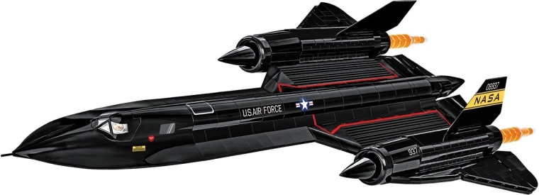 Ikonický SR-71 v mierke 1:48 a s výraznými potlačami