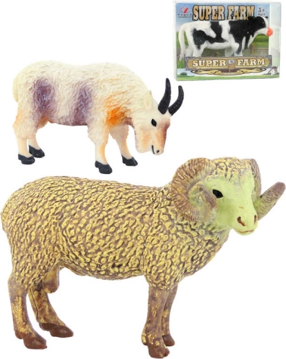 Plastová figúrka zvieratka z domácej farmy 8 cm – 1 kus