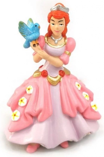 Figúrka princezná s vtáčikom