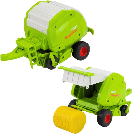 Realistický lis na balíky