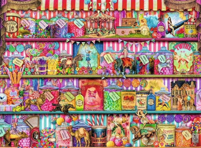 Puzzle Cukráreň 500 dielikov