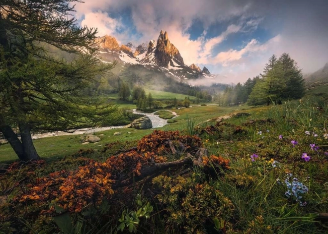 Puzzle RAVENSBURGER Príroda vo Vallée 1000 dielikov