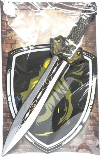 penový meč a štít lev