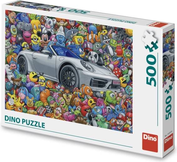 Puzzle Erikovy hračky 500 dielikov - 1 kus