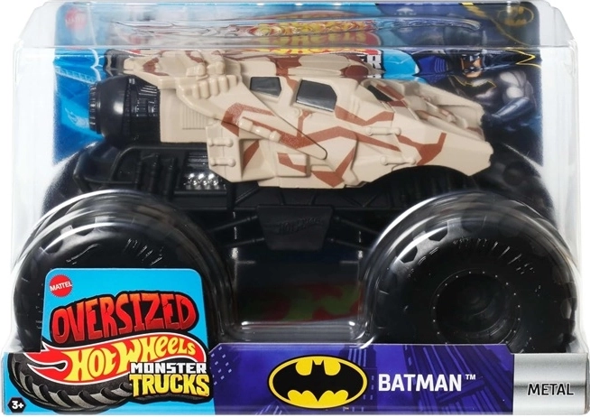 Hot Wheels Monster Truck Batman v mierke 1:24