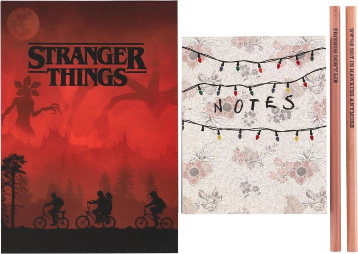 Kompletná písacia súprava Stranger Things