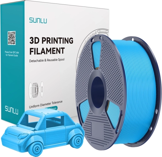 Sunlu PETG filament azúrový