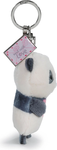 Bezpečné pripnutie vďaka kovovému krúžku a klipu