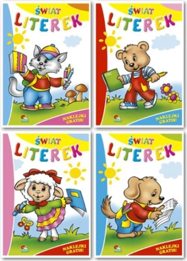 Omaľovánka Svet písmeniek