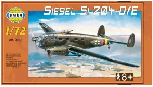 Model lietadla Siebel Si 204 D/E 1:72