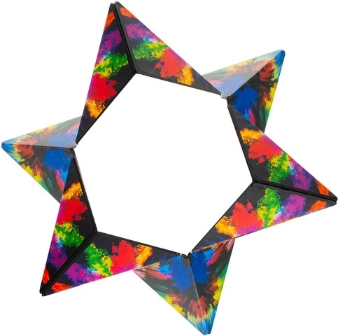 Výrazné farby a kaleidoskopický efekt
