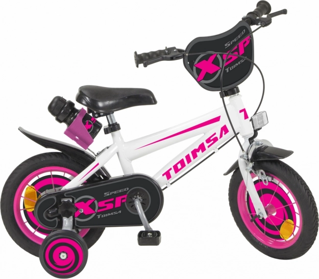 Detský bicykel Toimsa XSP bielo/čierne 12