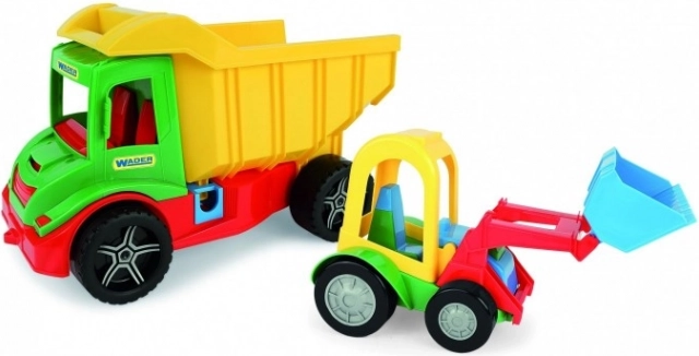 Vozidlá Multi Truck so sklápačom a nakladačom buggy