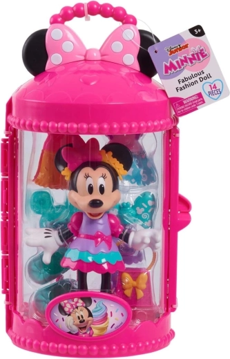 Módna bábika Disney Minnie Mouse s doplnkami