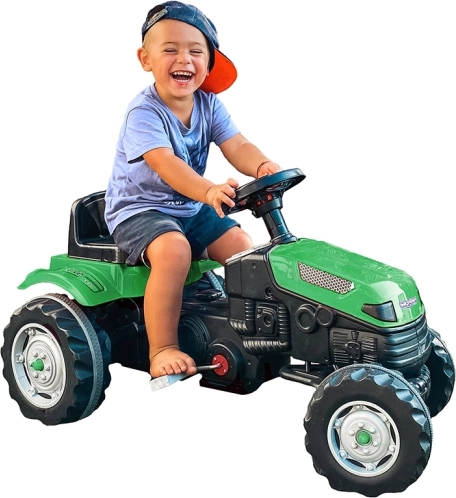 Šliapací traktor Farmer GoTrac Čisté kolesá