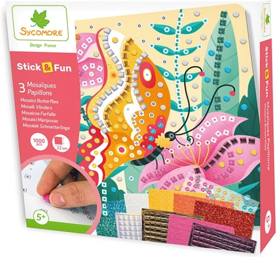 Stick & Fun mozaika motýle pre deti