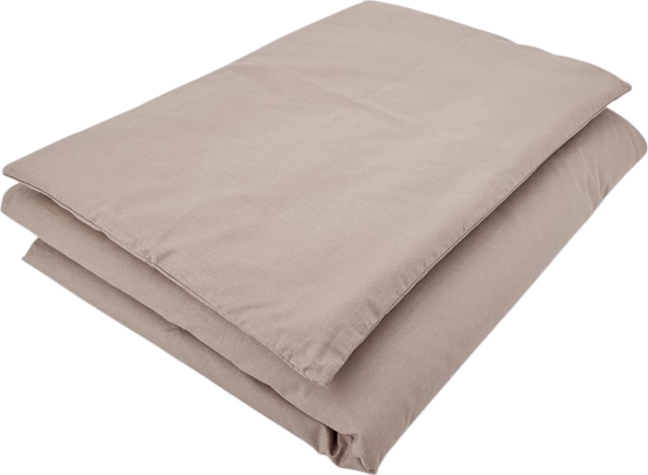 Bavlnené obliečky do detskej postieľky 2-dielne 90 × 120 cm – Tmavoružová