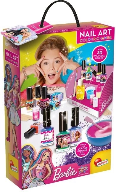 Kreatívna sada BARBIE – vytvor si lak meniaci farbu