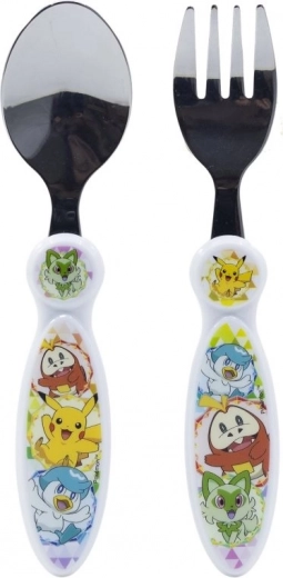 Detský príbor POKÉMON – lyžička a vidlička