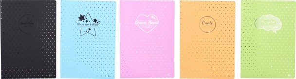 Zošit A4 linajkový 100 listov - Bodky