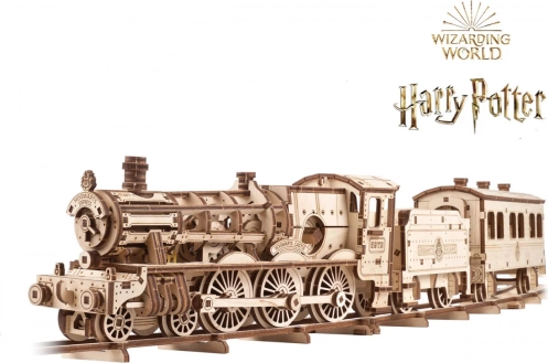 Drevené mechanické 3D puzzle UGEARS HARRY POTTER Bradavický expres