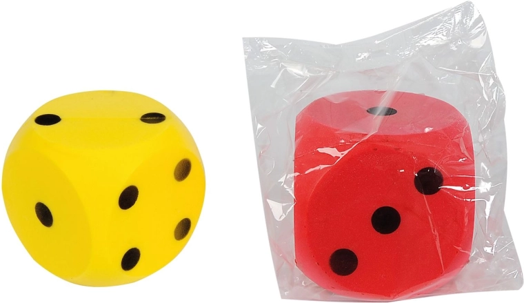 Mäkká hracia kocka Androni (2 varianty) - 1 kus