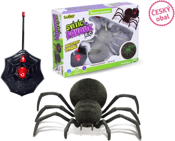 Svietiaci RC pavúk 20 cm