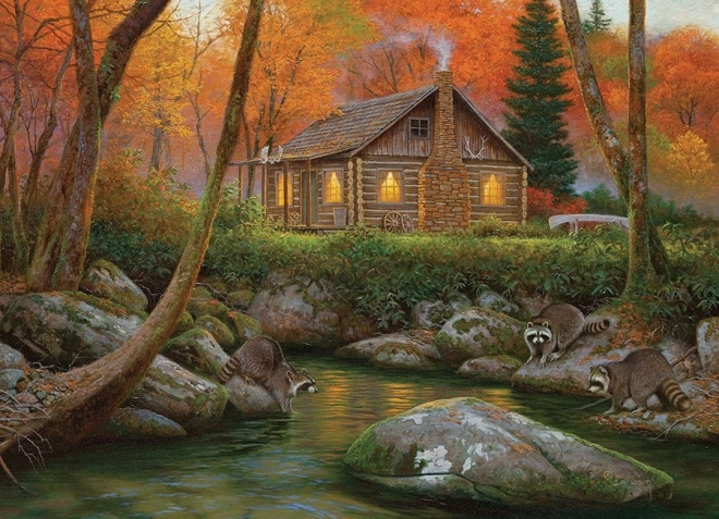 Puzzle COBBLE HILL víkendové útočisko 500 dielikov