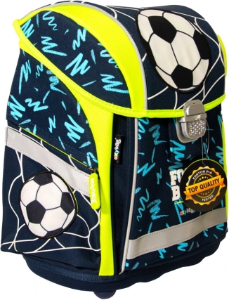 Školská taška Premium Light futbalový motív
