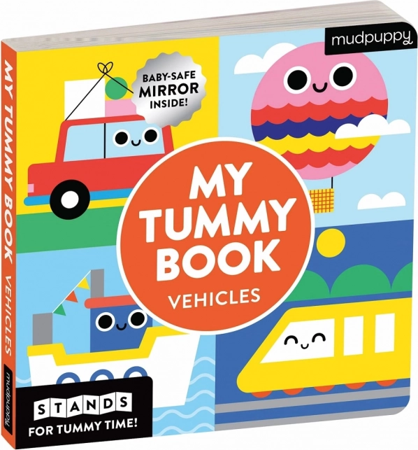 Obojstranná knižka so zrkadielkom dopravné prostriedky