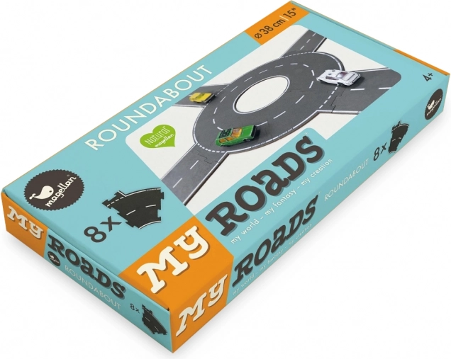 Magellan MyRoads kruhový objazd z dreva