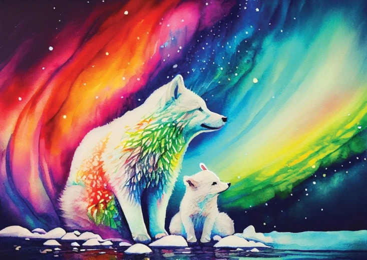 Puzzle polárna žiara 1000 dielikov YAZZ