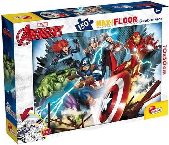 Lisciani Marvel maxi puzzle 150 dielikov Avengers