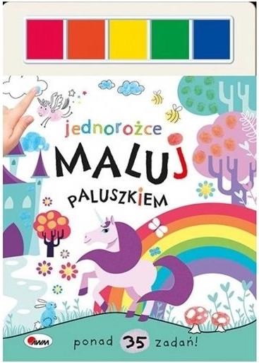 Maľuj prstíkom: jednorožce