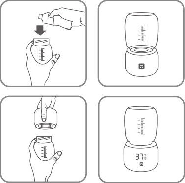 Rýchly a presný ohrev na 37–50 °C