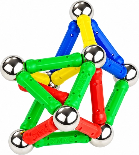 Magnetické spájanie pre priestorové stavby
