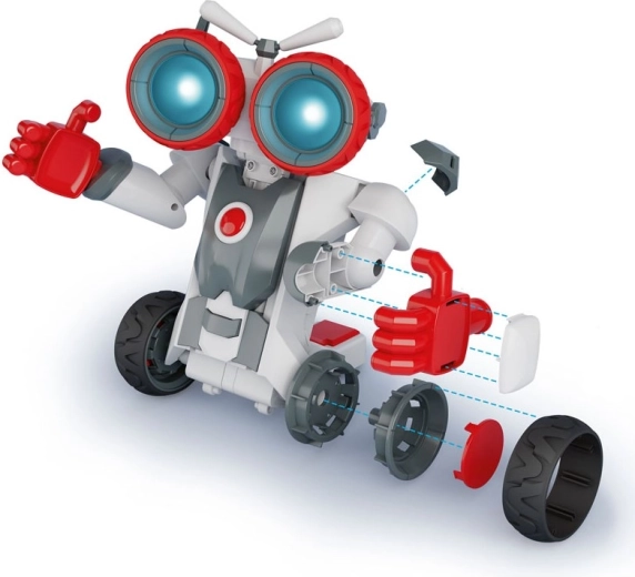 Postavte robota z viac než 130 dielov