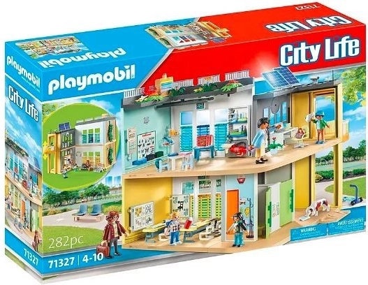 Sada figúrok City Life – veľká škola