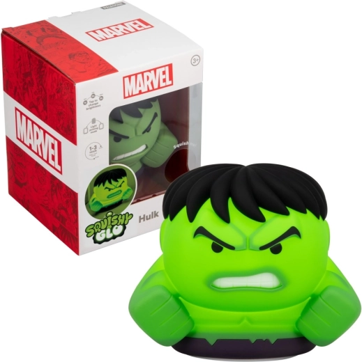 Marvel SquishyGlo Hulk – stláčacia svietiaca figúrka