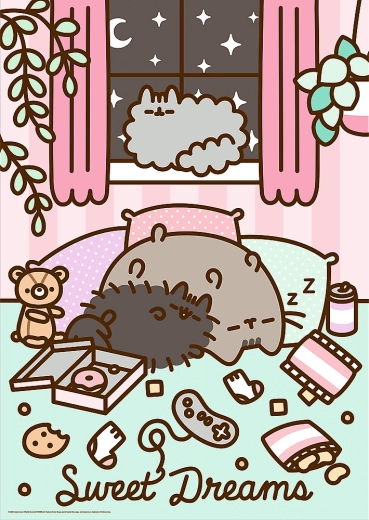 Trefl puzzle Premium Plus Pusheen 1000 dielikov