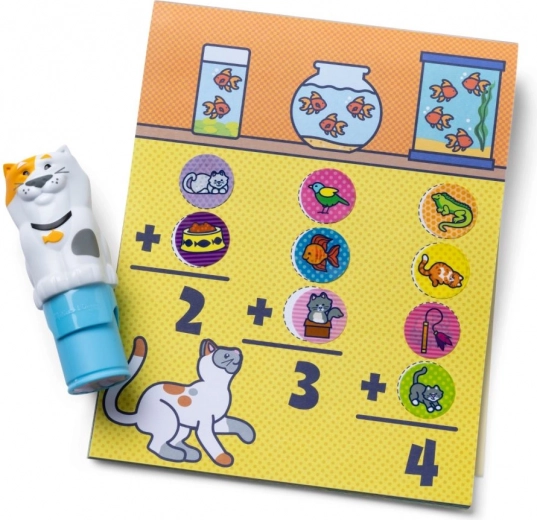 Sticker WOW! dvojbalenie samolepiek – pes a mačka (900 samolepiek)