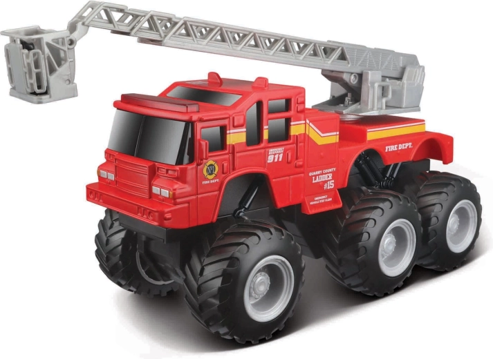Maisto Builder Zone Quarry Monsters úžitkové vozidlo s rebríkom