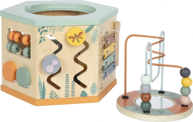 Motorická kocka Safari so 7 aktivitami