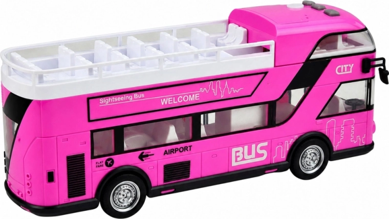 Svetelné a zvukové efekty ako v skutočnom autobuse