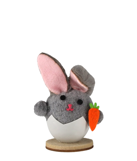 Roztomilý zajačik v škrupinke