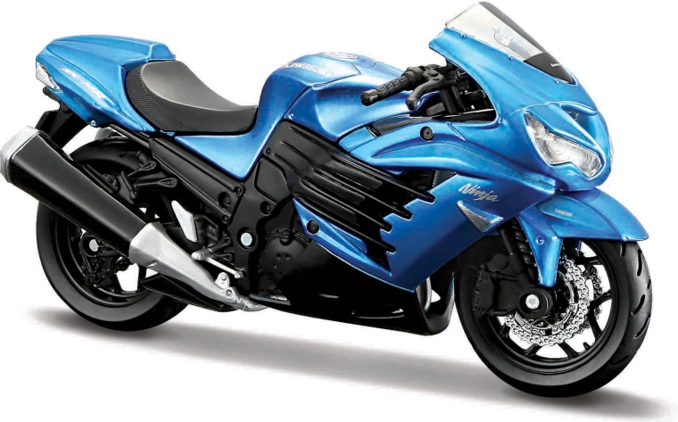Maisto motocykel Kawasaki Ninja ZX-14R modrá 1:18